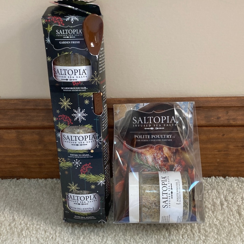 Saltopia Infused Sea Salts Gift Set
